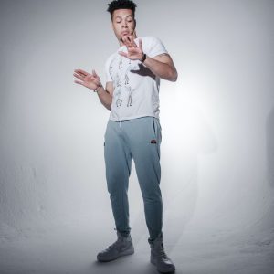 Belenziaga Streetwear - Free size Trackpants (marble gray)