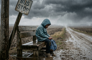 The Boy Who Waited at the Bus Stop