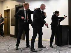 Chaos at White House Dinner as Secret Service Rushes Trump Off Stage After Gunshots Were Fired