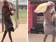 Confusion: Disturbing Viral Video Shows Man Allegedly Attempting Bank Fraud Using Sister’s Skeleton