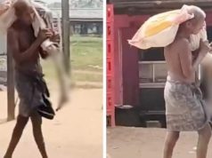 Confusion: Disturbing Viral Video Shows Man Allegedly Attempting Bank Fraud Using Sister’s Skeleton