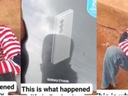 “Pay on Delivery Gone Wrong” — Man Caught After Allegedly Trying to Flee With ₦1.2m Phone