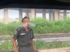 WATCH: Moment Police Officer Caught Under the Influence of ‘Colos’ On Duty