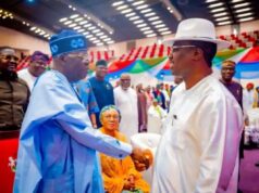 Mixed Reactions Emerge After Bayo Onanuga Speaks on Viral Photo of Osifo Greeting Tinubu at Public Event