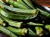 Okra is a flowering plant that produces seed pods that can be consumed.