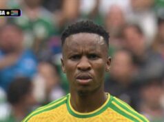 BREAKING: Bafana Bafana Make Unwanted World Cup History After Double Red Card vs Mexico – See This