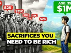 4 things you must sacrifice if you want to be rich in life